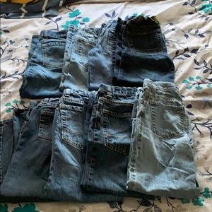 Boys 8 piece jeans bundle